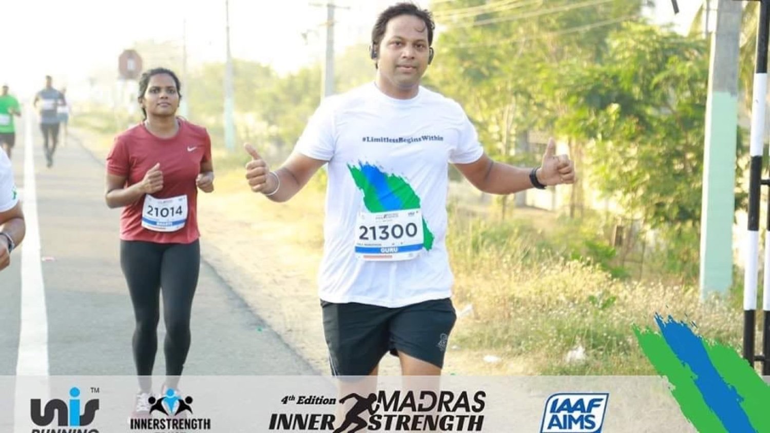 Gurushankar back out running